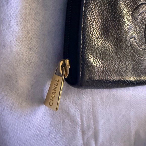 Authentic CHANEL Black Leather Wallet - Picture 5 of 12